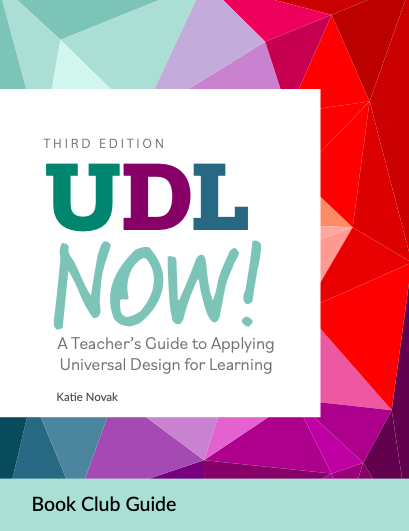UDL Now Book Club Guide Cover