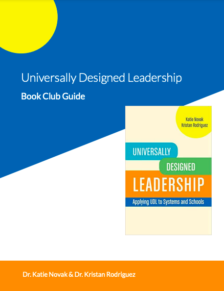 Universally Designed Leadership Book Club Guide - UDL for Leaders