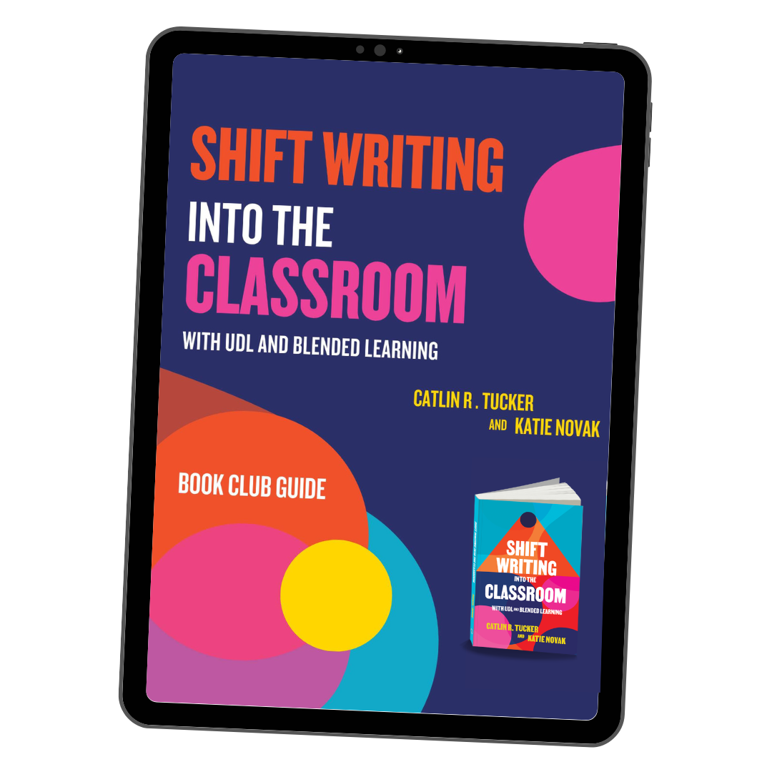 Shift writing into the classroom book club guide